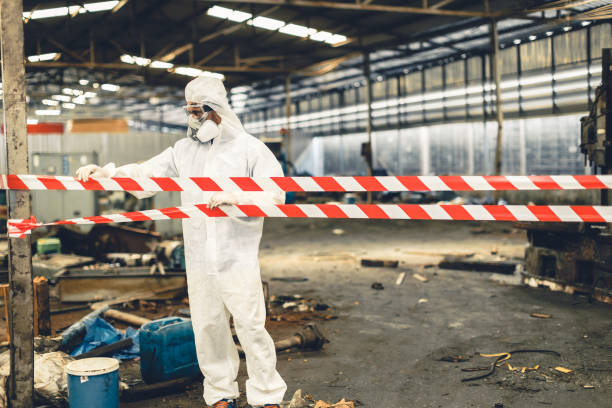 Professional Odor Removal technician working in Rockville, MN